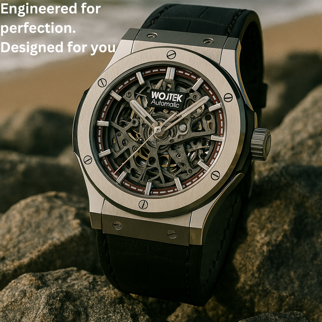 Wojtek Automatic Skeleton Watch — Where Style Meets Precision