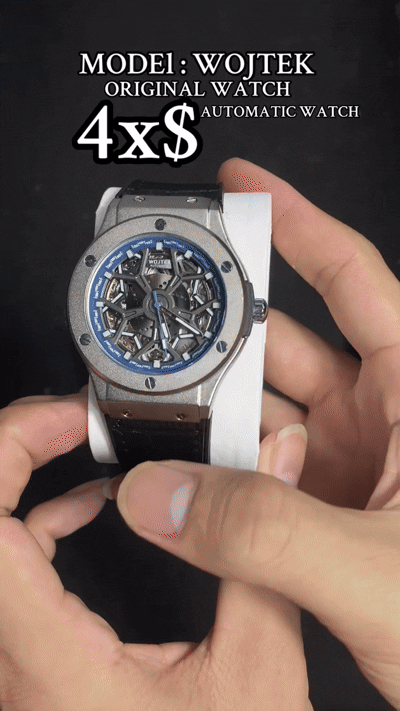 Wojtek Automatic Skeleton Watch — Where Style Meets Precision