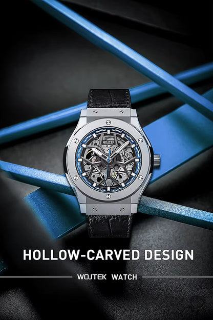 Wojtek Automatic Skeleton Watch — Where Style Meets Precision